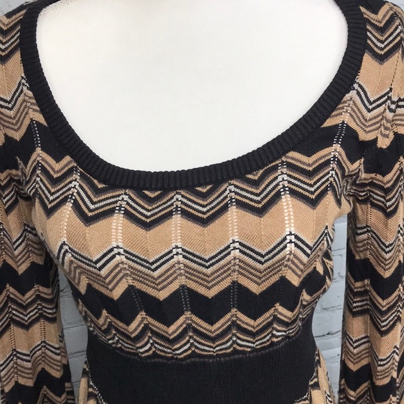 INC Black, Camel, Light Silver Thread Accent - Picture 2 of 7